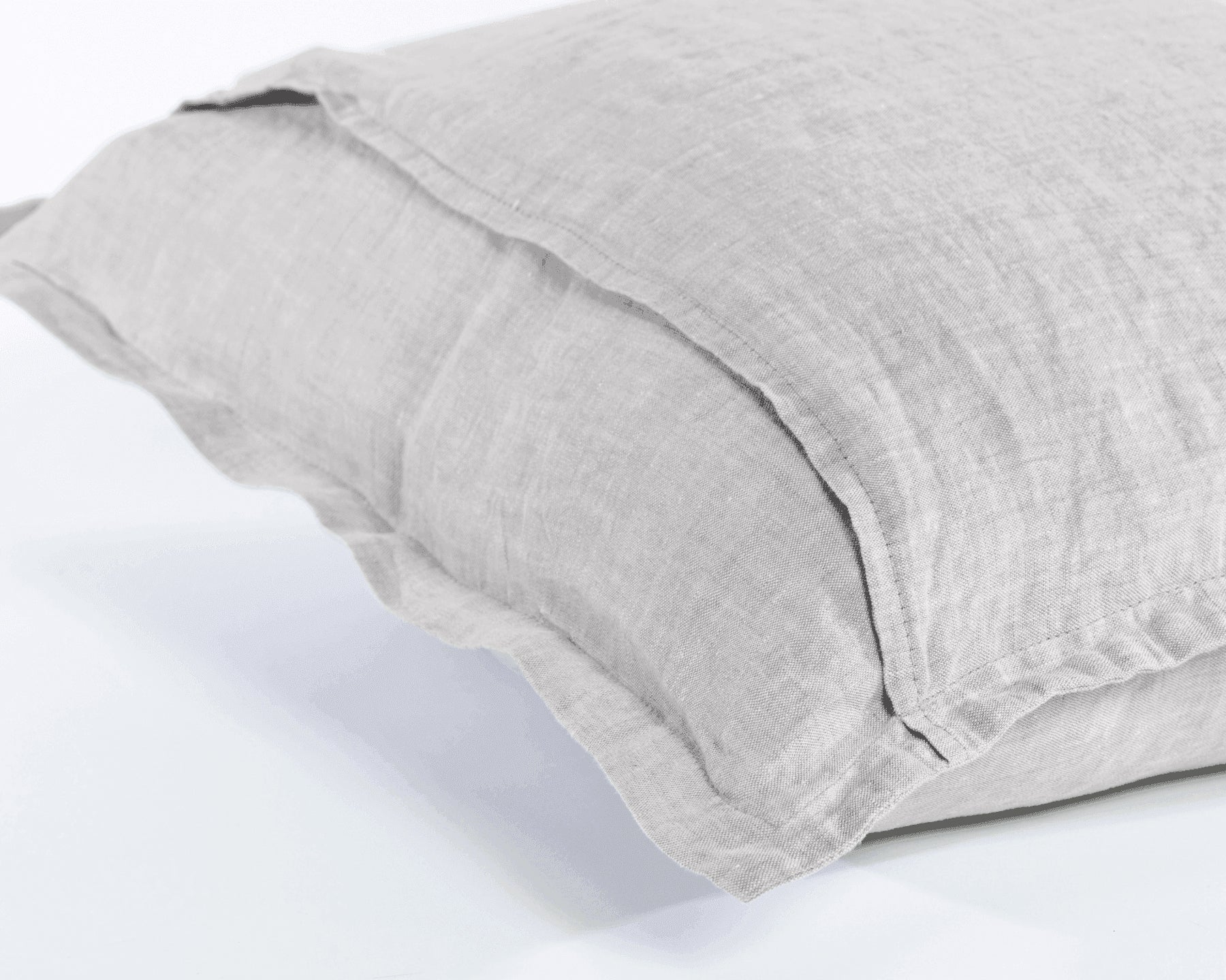 Organic European Linen Pillowcases (2) | Solid Colors