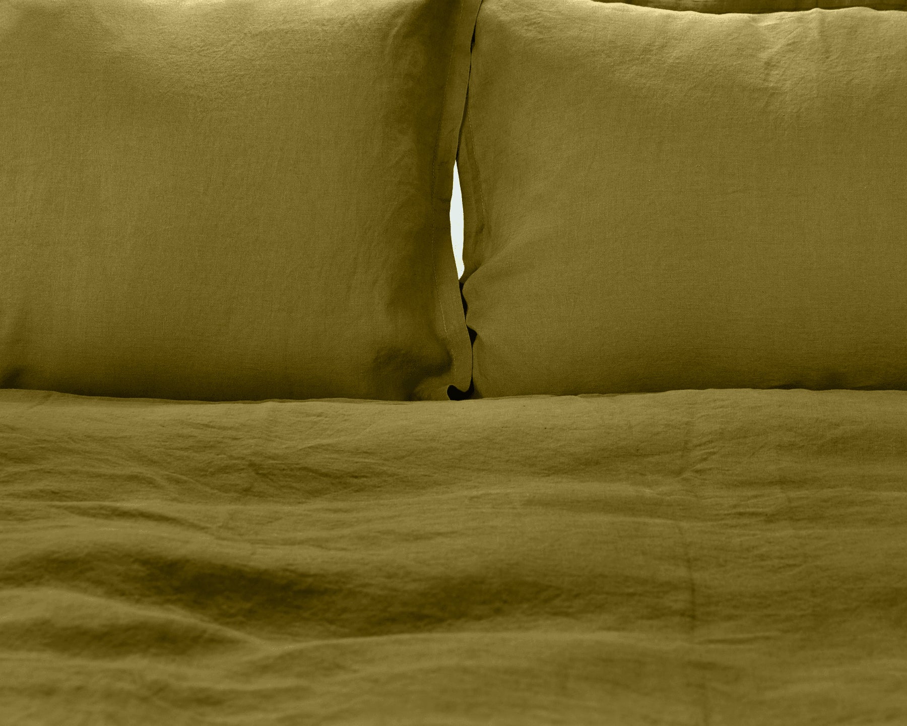 Organic European Linen Duvet Cover Set | Solid Colors