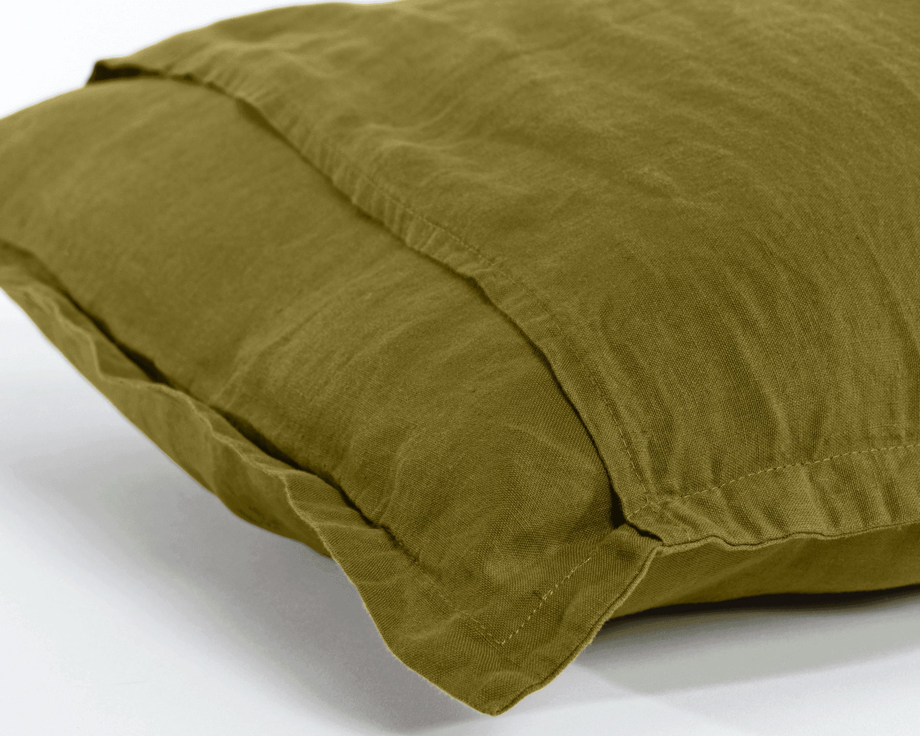 Organic European Linen Pillowcases (2) | Solid Colors