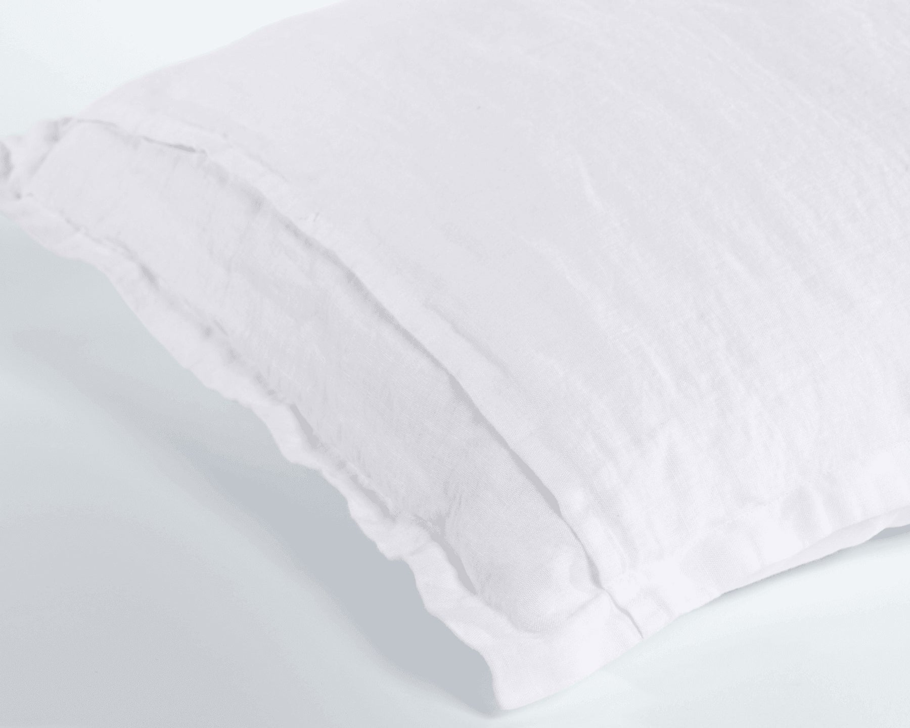 Organic European Linen Pillowcases (2) | Solid Colors