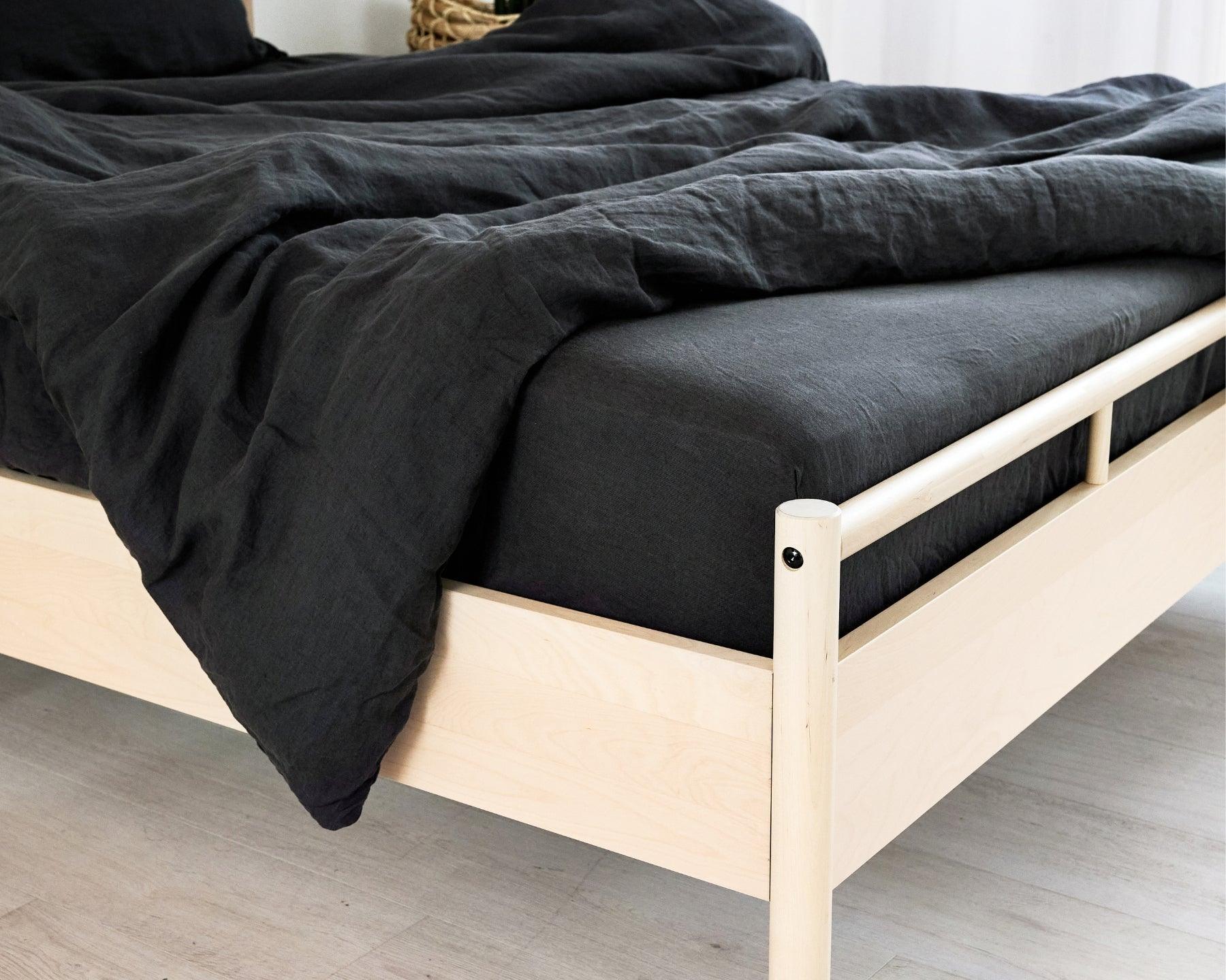 Organic European Linen Fitted Sheet