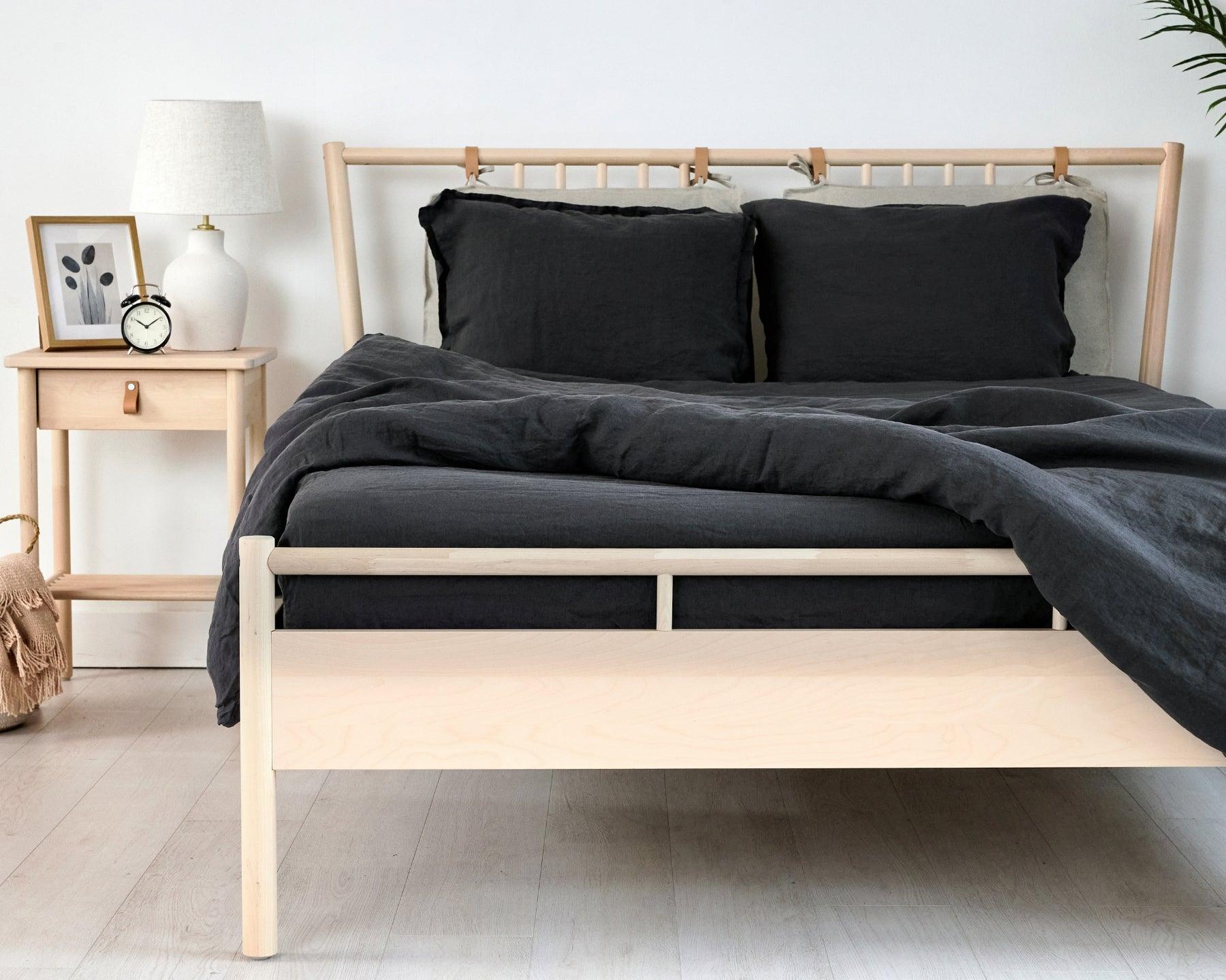 Organic European Linen Fitted Sheet