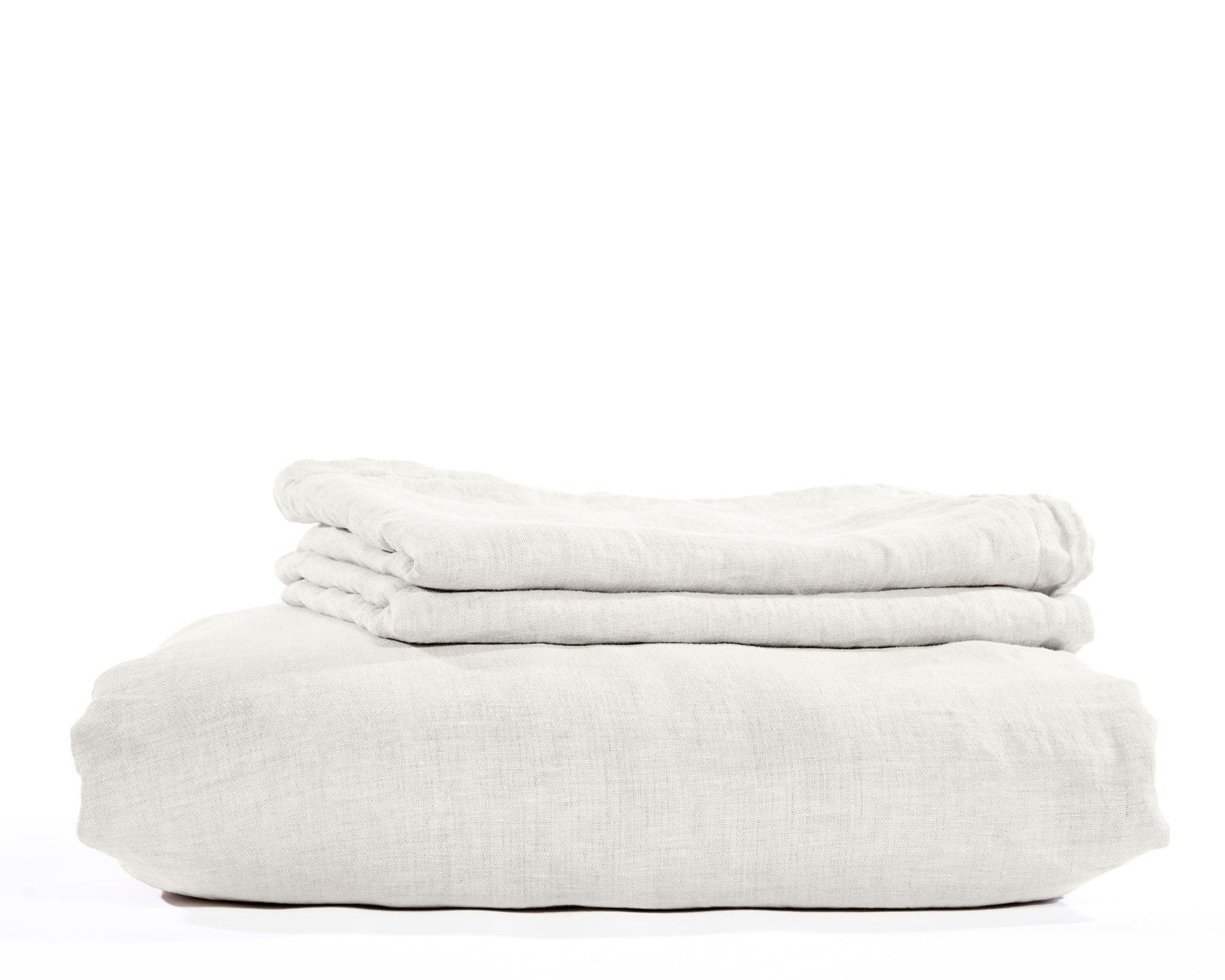Organic European Linen Duvet Cover Set | Solid Colors