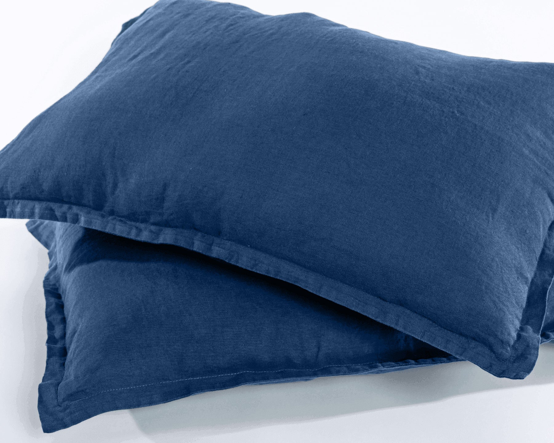 Organic European Linen Pillowcases (2) | Solid Colors