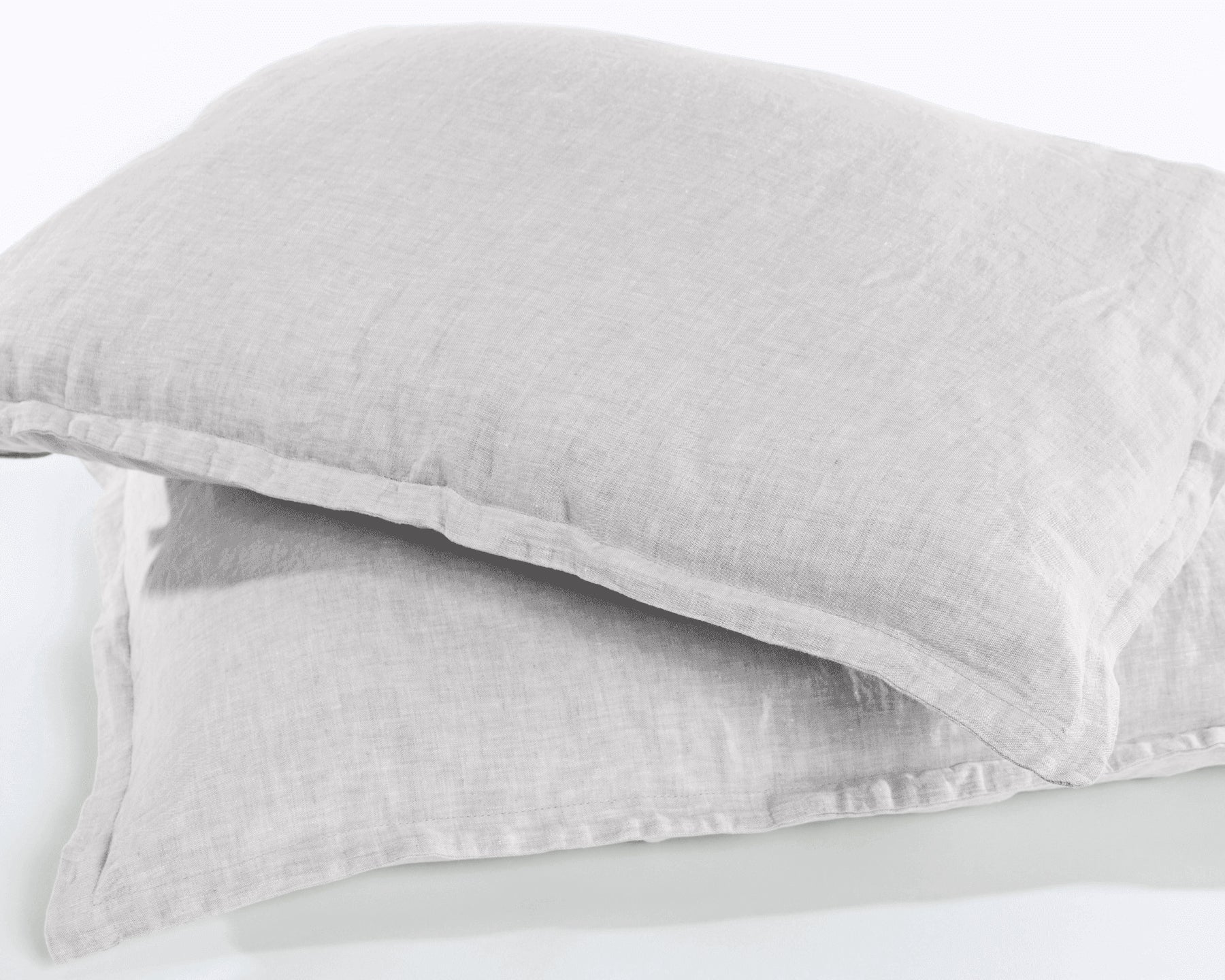 Organic European Linen Pillowcases (2) | Solid Colors