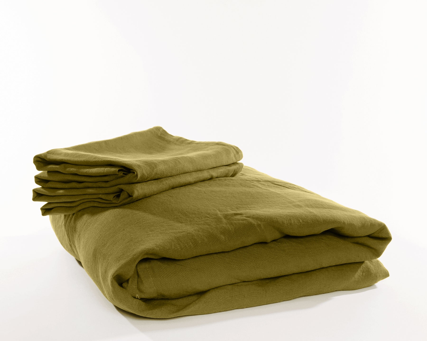 Organic European Linen Duvet Cover Sets | Solid Colors