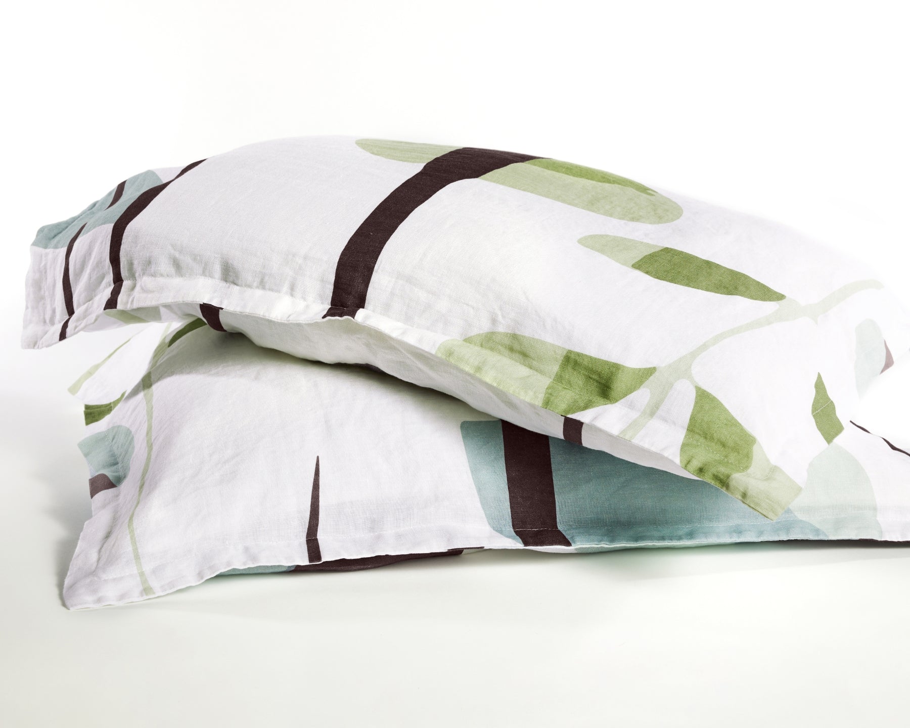 European Linen Duvet Cover Set | Skov Print