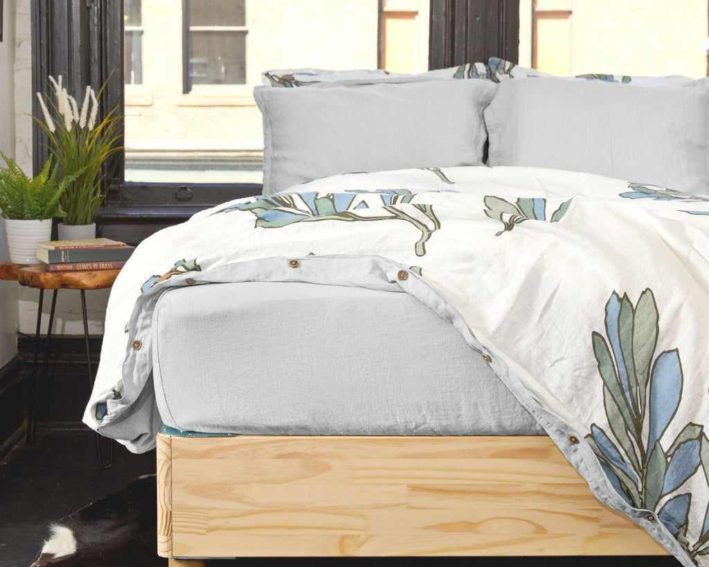 European Linen Fitted Sheet